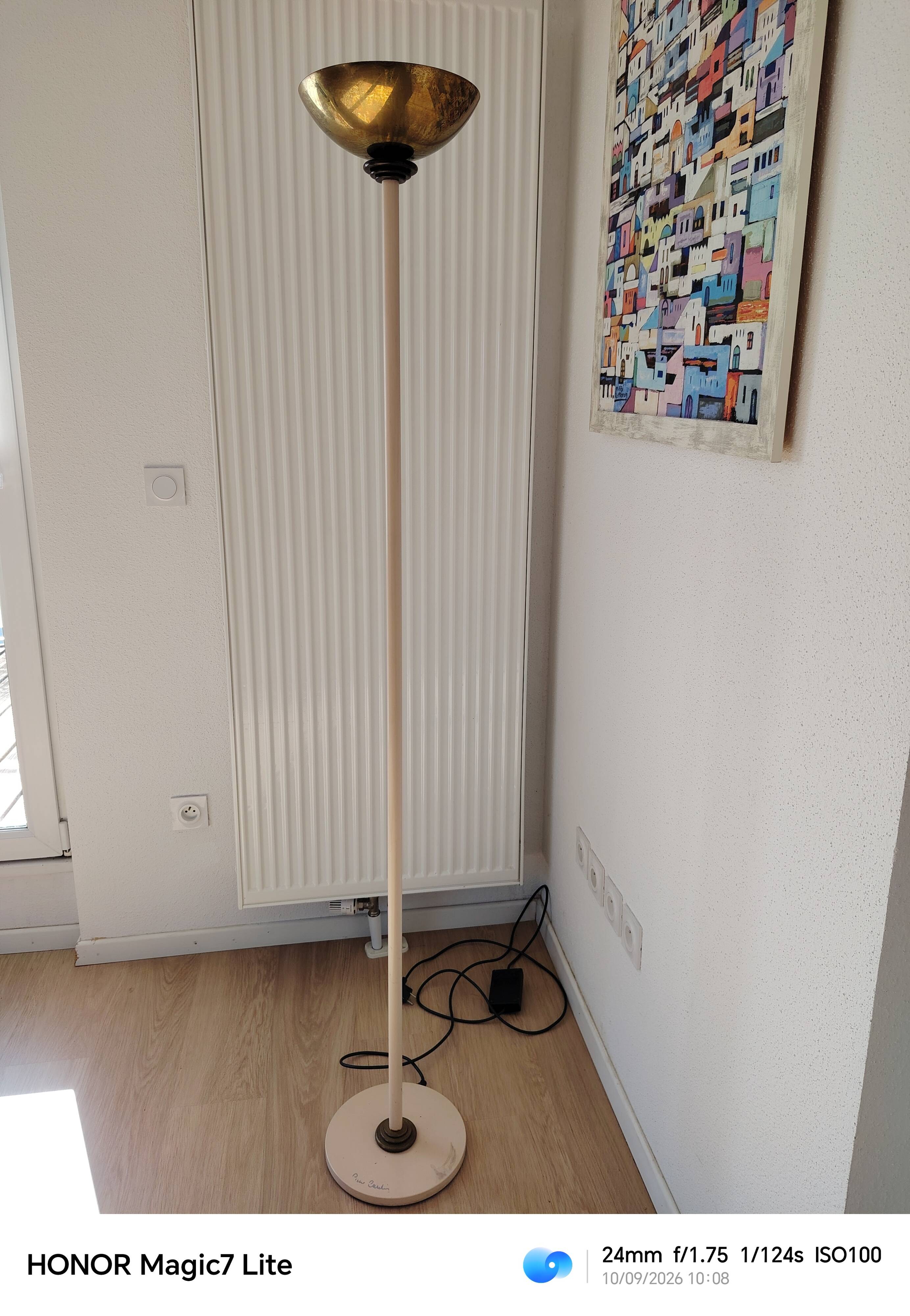 Lampadaire halogène pierre Cardin