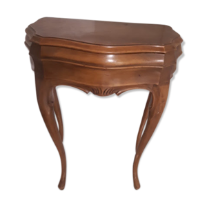Console en bois de noyer