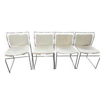 4 chaises Tulu par Kazuhide Takahama 1968