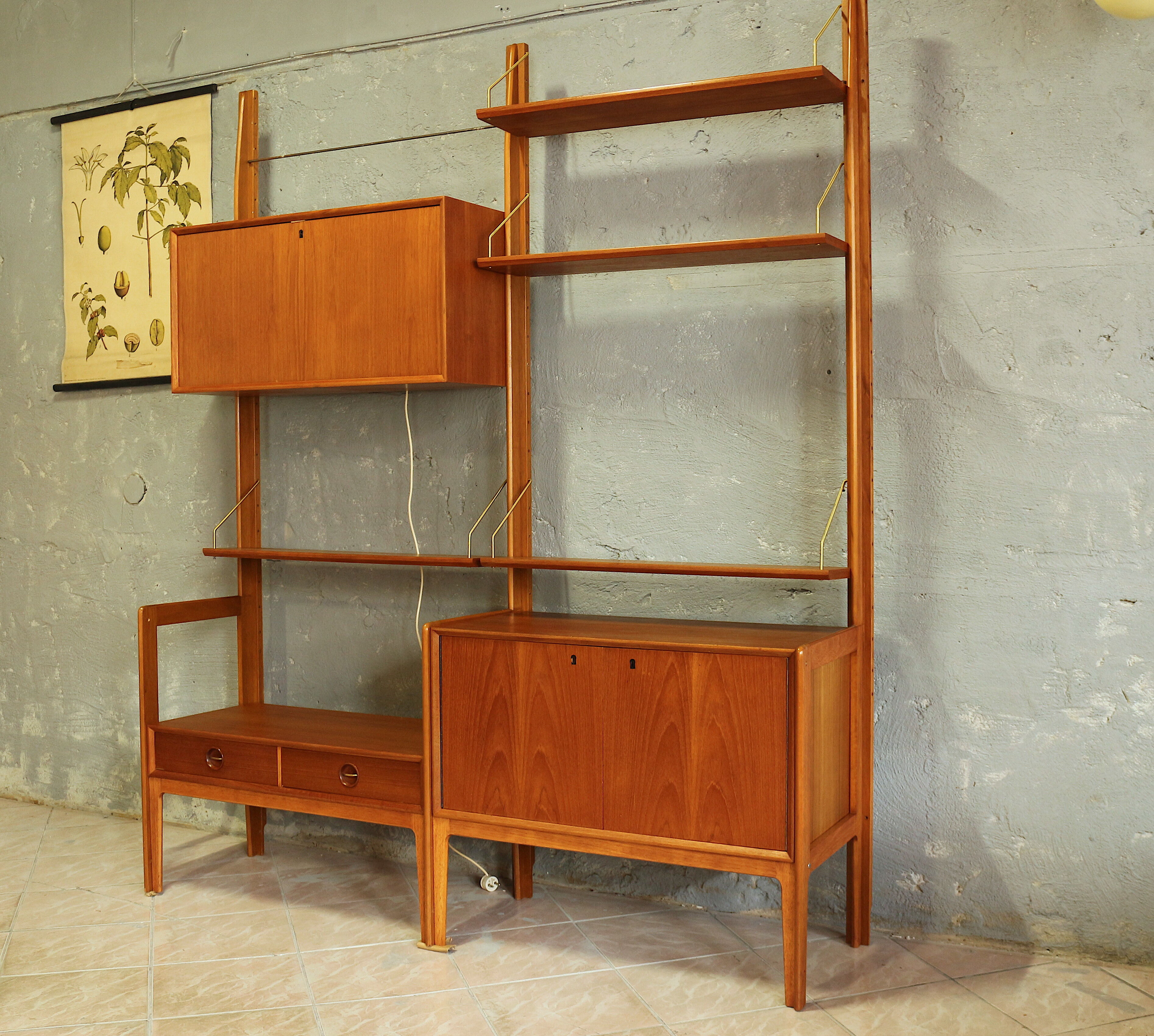 Mid Century Gustav Bahus bookcase, 1960
