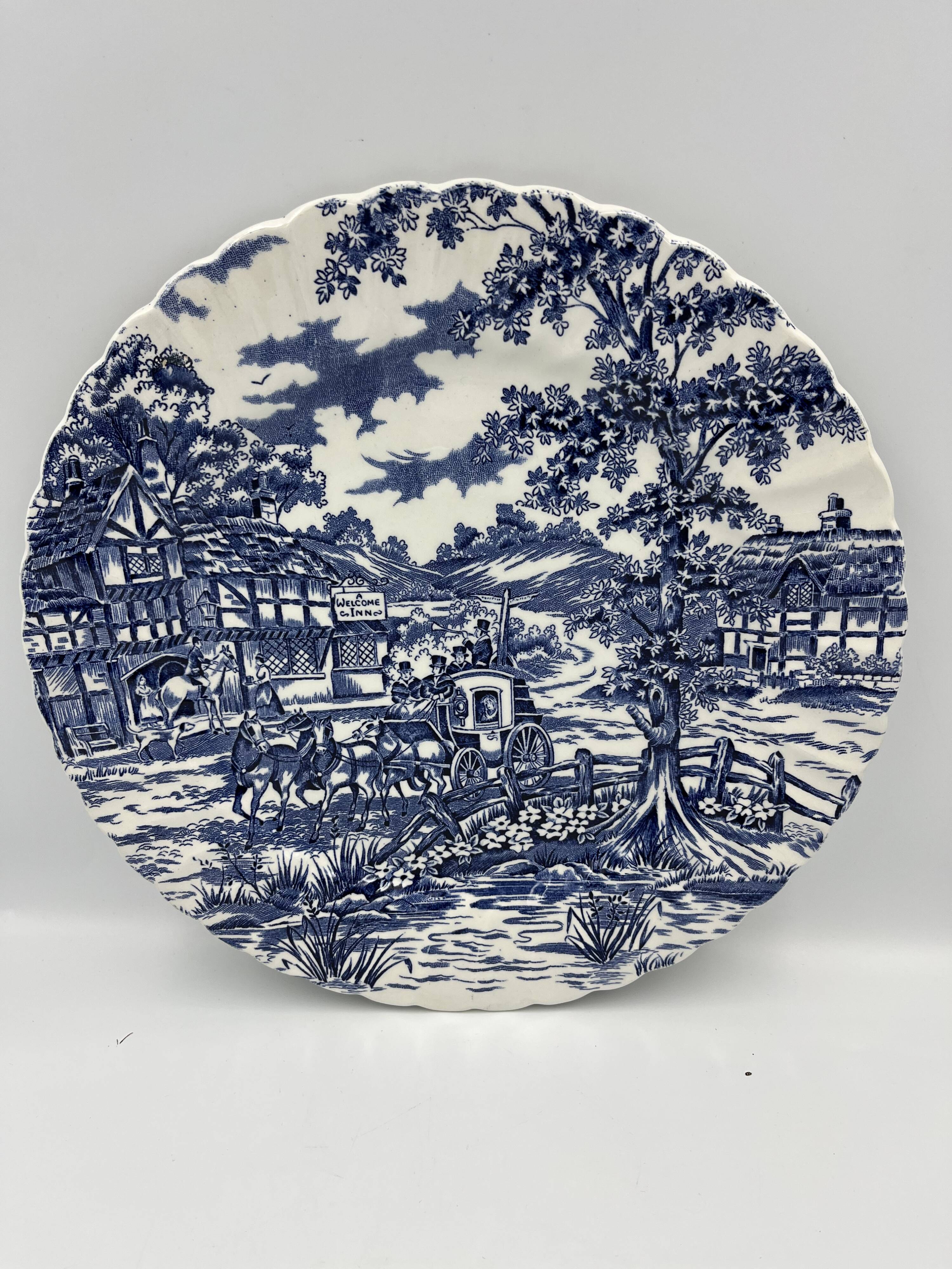 Flat plate country décor 60s