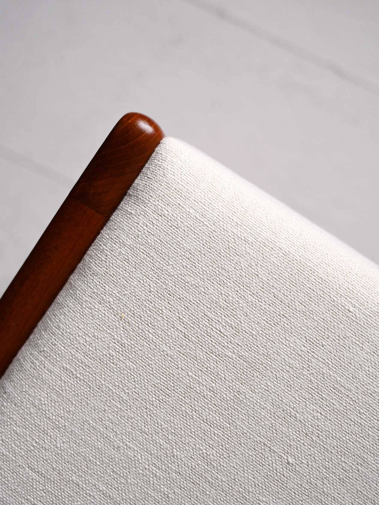 Set of 6 1960s Scandinavian teak dining chairs