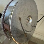 Lampe de bureau Eyeball blanche années 70