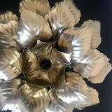 Ceiling lamp flower / golden leaves