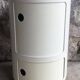 Componibili rolling bedside table by Anna Castelli for Kartell
