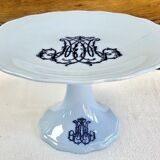 Old fruit bowl Brown Westhead Moore & co monogram XIX