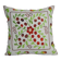 Vintage embroidered cushion cover 41x41 cm
