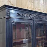 Napoleon III 19th century library in blackened wood