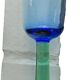 6 Verres Scandinaves Bleus et Verts Vintage Des Années 1980