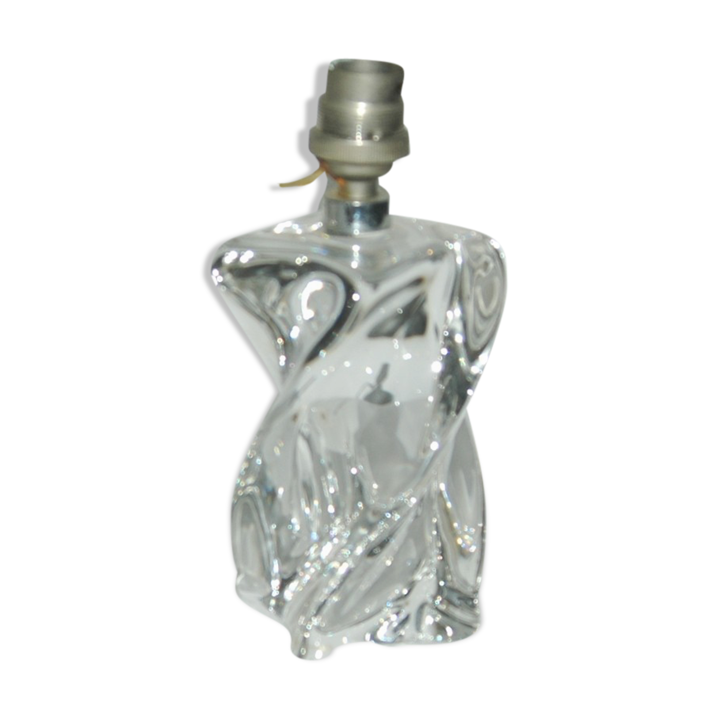 St Louis crystal lamp foot