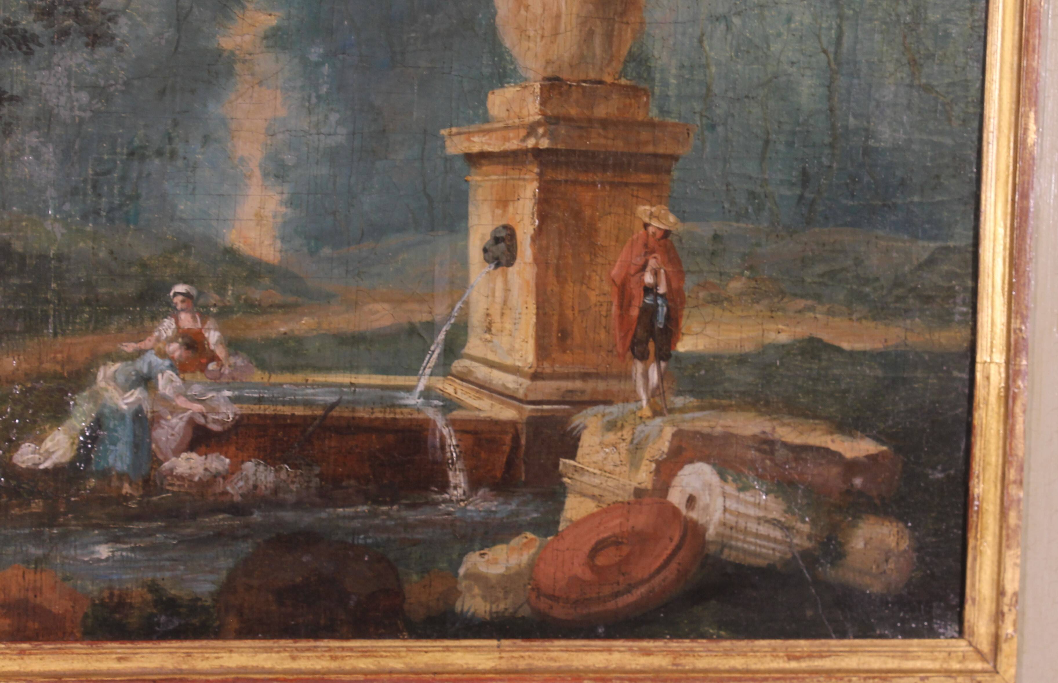 18th century trumeau