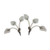 Pair of 50-60s sconces