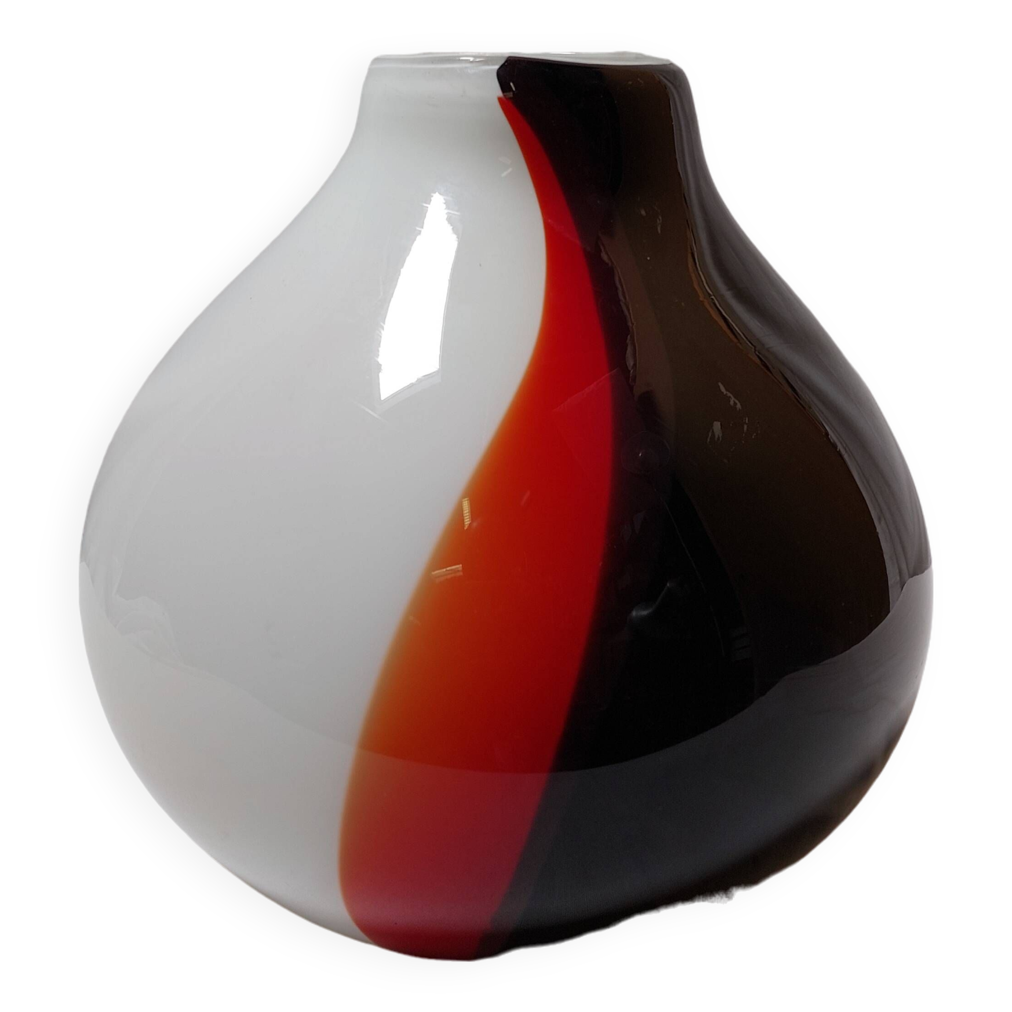 Murano pop seventies ball vase