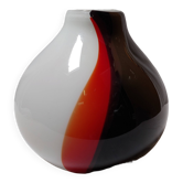 Vase boule Murano pop seventies