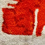 2x3 wool rug by Hojer Eksport Wilton, Joker model, Denmark 70s