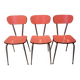 Lot de 3 chaises vintage