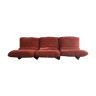 3-seater sofa marsala by Michel Ducaroy for Roset France - design 1970