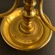 Hot water bottle lamp, 3 lights in bronze Lucien Gau, XXth