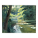 Lac aux nénuphars, huile sur toile