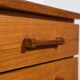 Mid-Century Teak Freestanding Desk by Torben Valeur & Henning Jensen for Dy