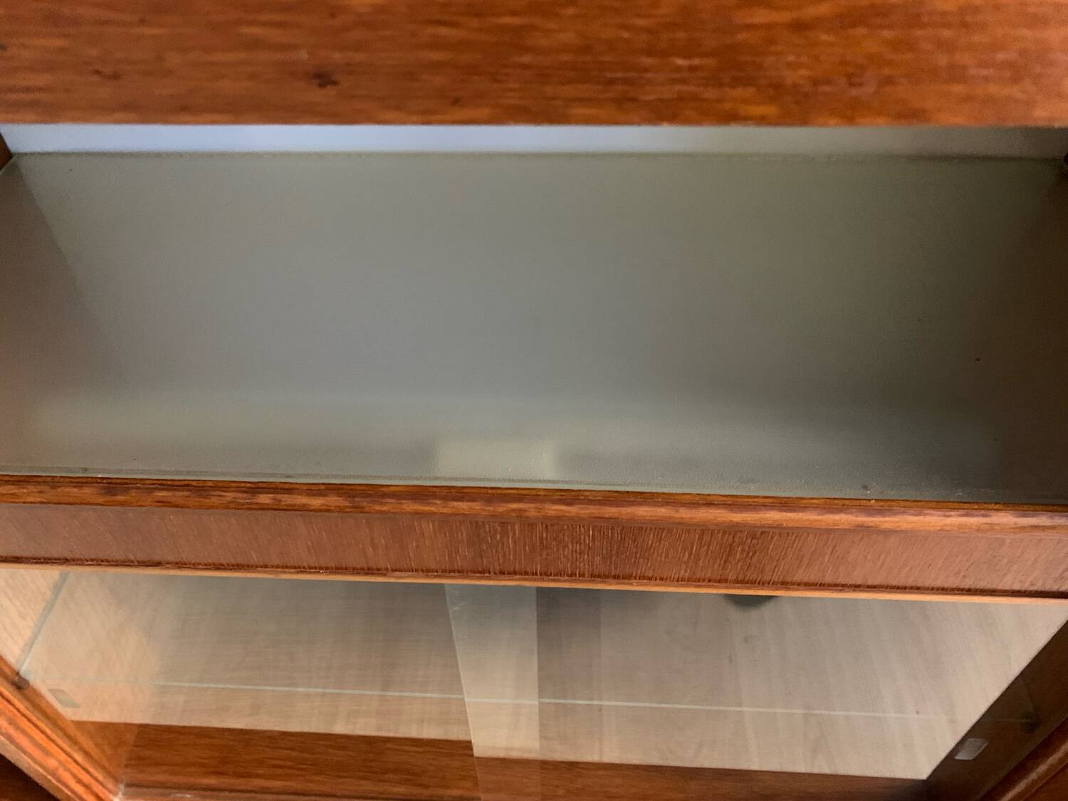 Vintage Scandinavian teak library