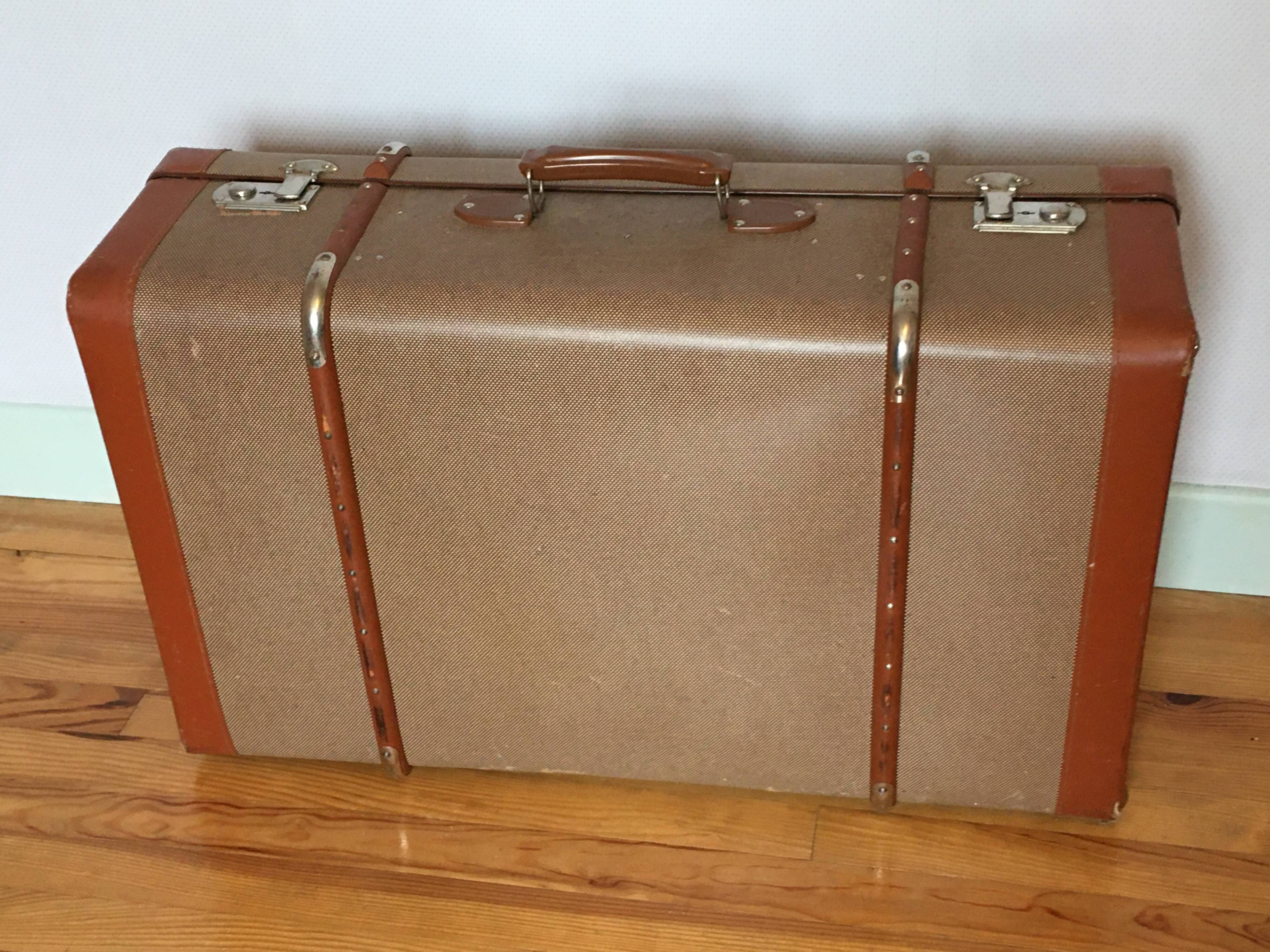 Vintage travel trunk