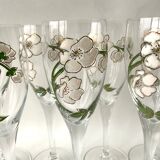 Champagne flutes Perrier Jouët