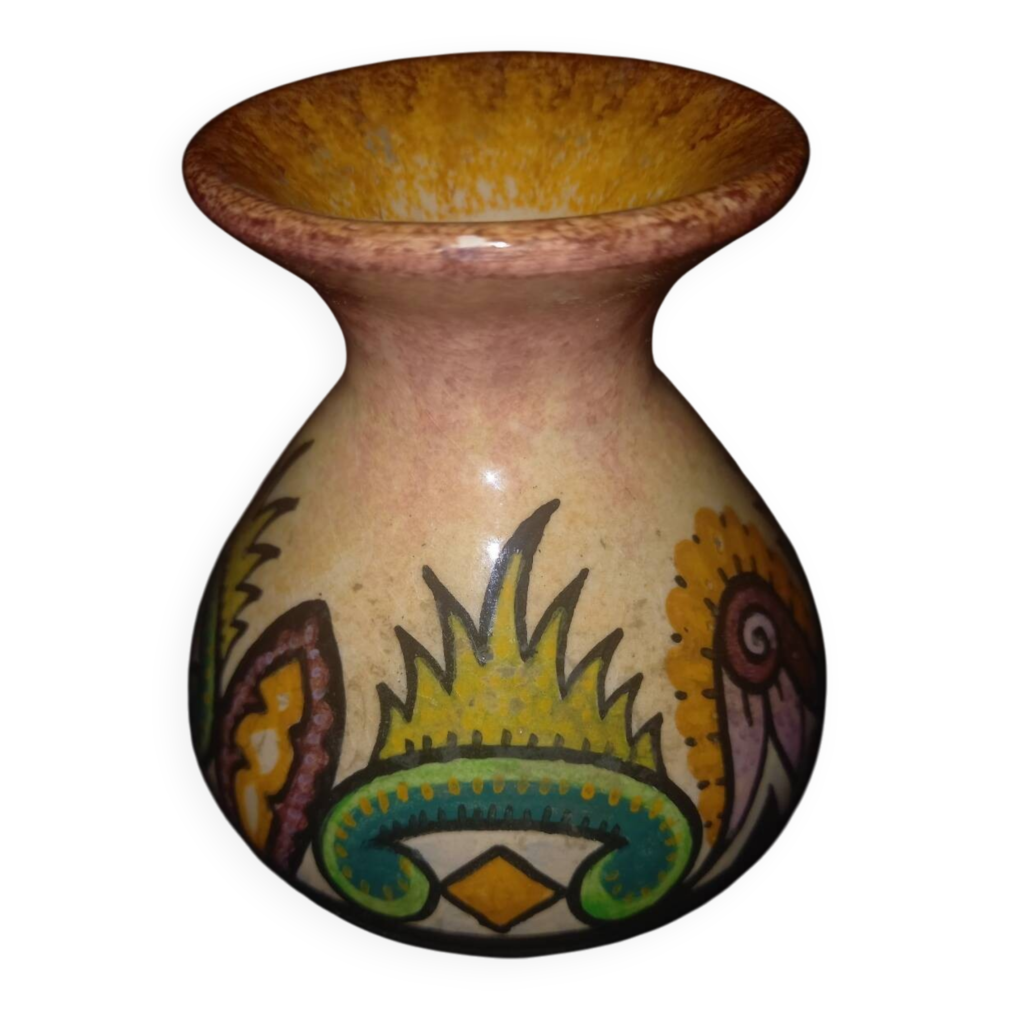 Small vase signed Foulen