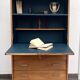 Vintage secretary desk with compass legs