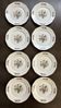 8 Old dessert plates