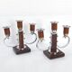 Pair of Art Deco candlesticks 1940
