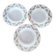 Lot de 3 assiettes creuses vintage