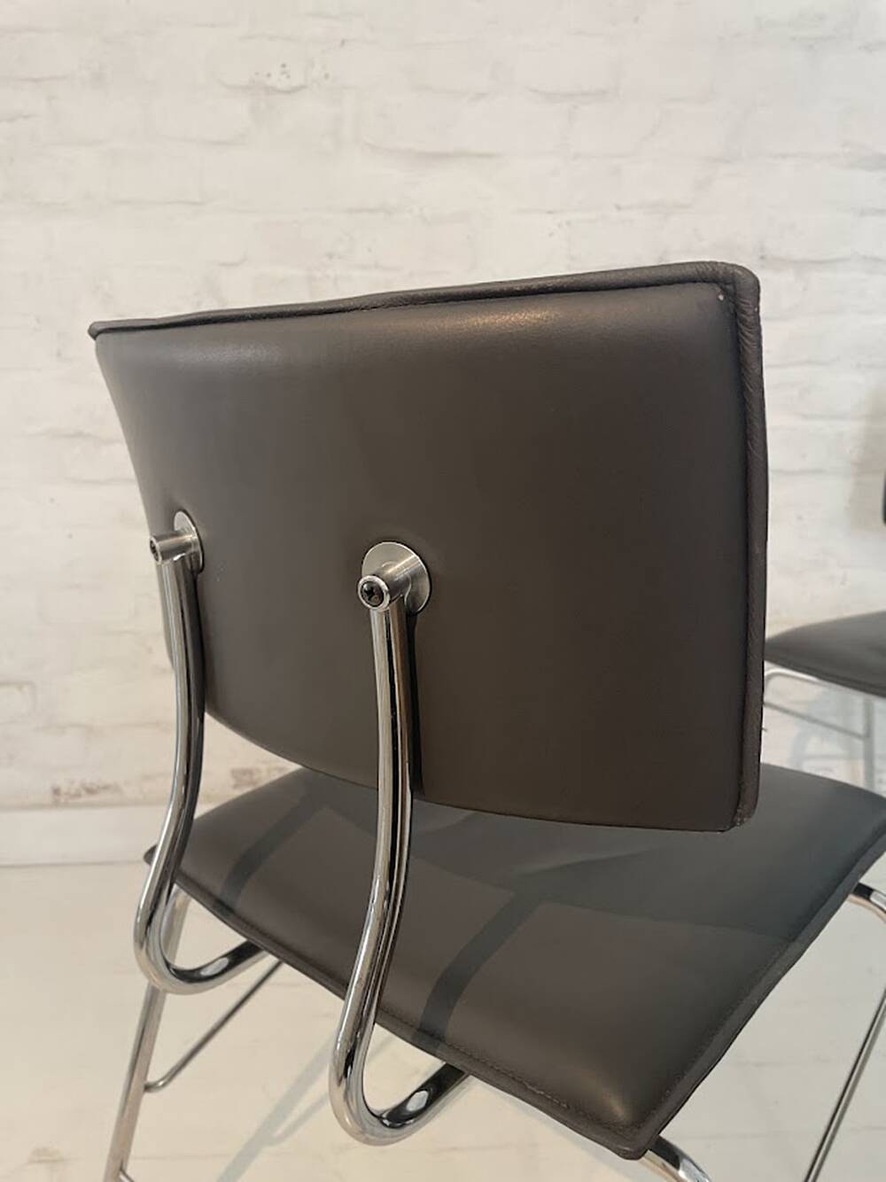 Sparta Leather Chair by Christoph Hindermann for Dietiker 1990s