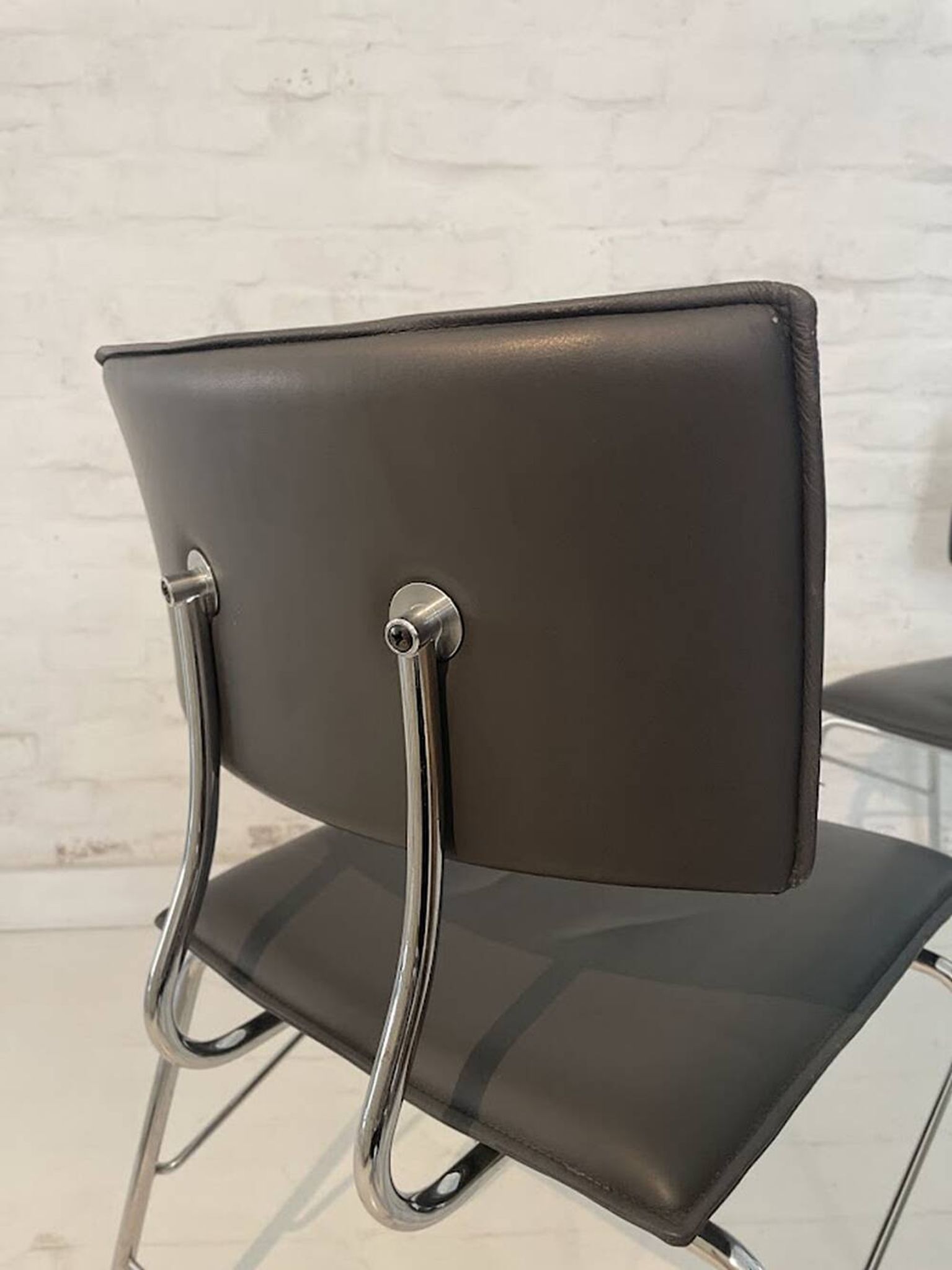 Sparta Leather Chair by Christoph Hindermann for Dietiker 1990s