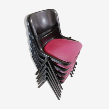 5 "Dorsal" design chairs by Emilio Ambasz, Giancarlo Piretti