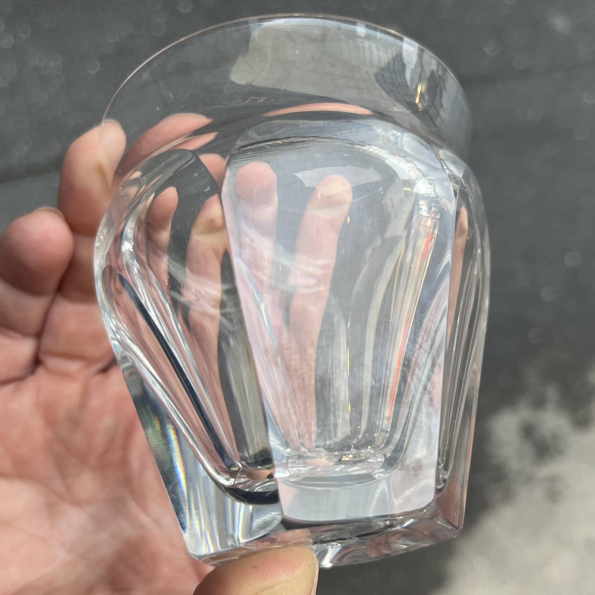 Verre en cristal de Baccarat modèle Talleyrand Harcourt, 1970