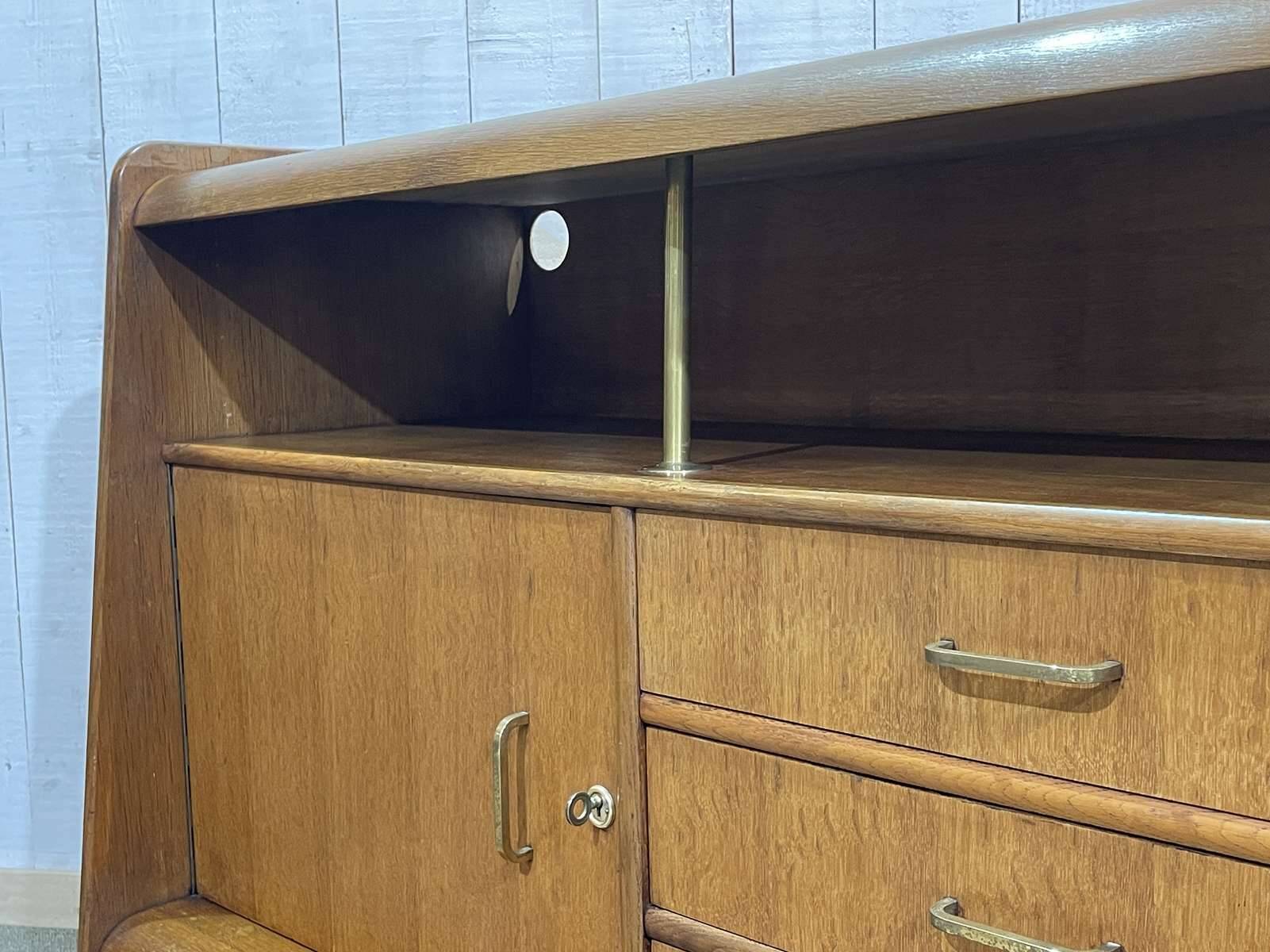 1960s oak sideboard