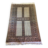 Beige wool Persian rug 210x130