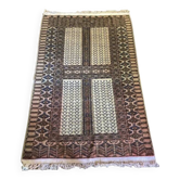 Beige wool Persian rug 210x130