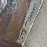 Painting 1966 "A woman at her window"