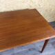 1960s 1970s Teak Extendable Dining Table Made in Denmark Danish Design