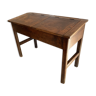 Adult desk double school vintage 50s-60s solid wood