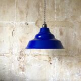 Blue metal workshop suspension