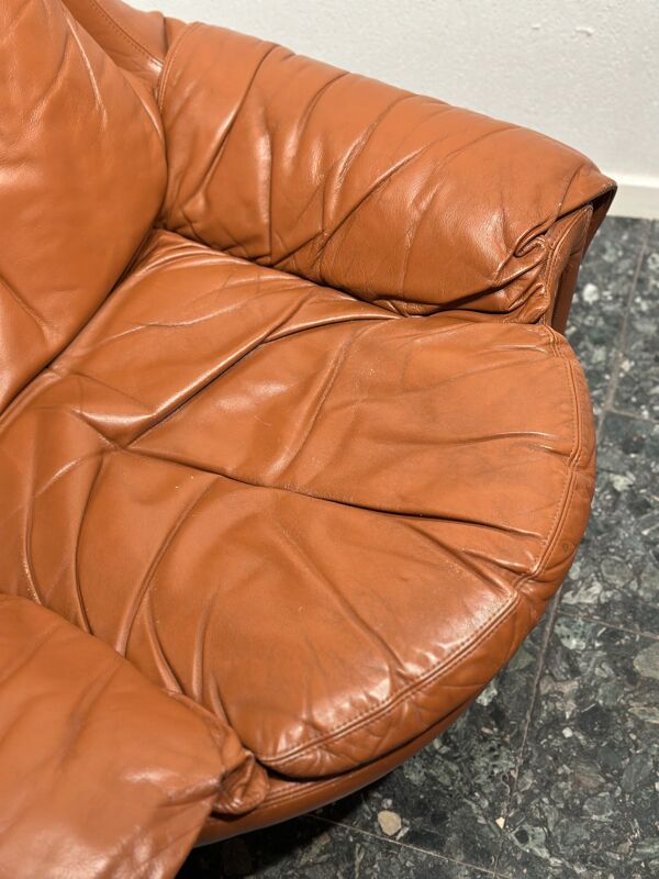 Chaise longue Saporiti P60 vintage par Vittorio Introini