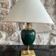 Vintage pineapple lamp signed Le Dauphin