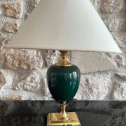 Lampe ananas signée Le Dauphin vintage
