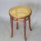 Thonet stool 1890 with new caning