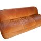 Set Vintage Anni '70: Divano 3 Posti + Poltrona in Velluto Arancione