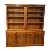 Bibliothèque en merisier