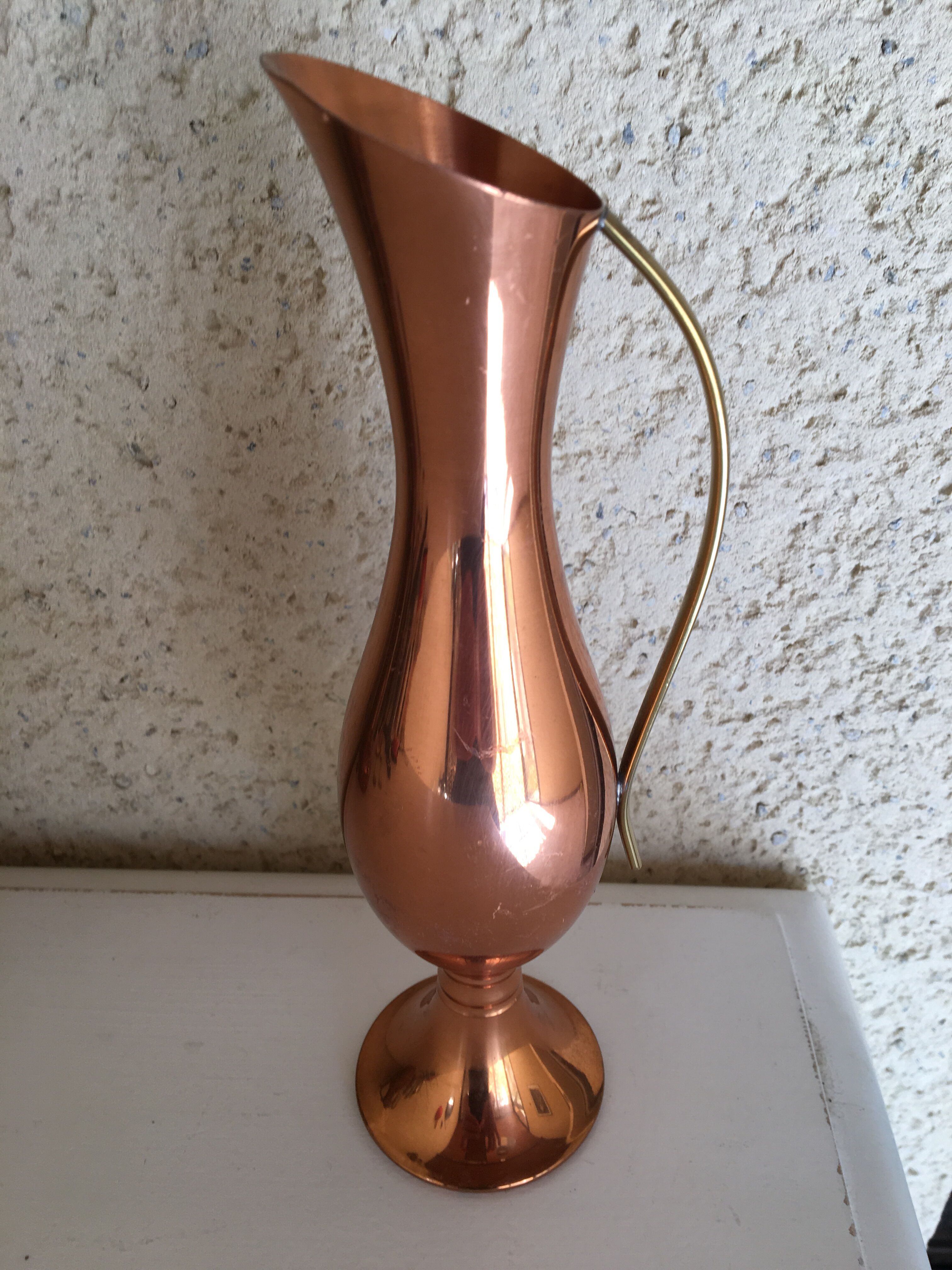 Copper carafe